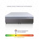 Ver imagem 5 de Conjunto Box Cinza Durban Cinza Espuma D28 Queen 158x198x57 - King House