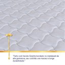 Ver imagem 7 de Conjunto Box Cinza Durban Cinza Espuma D28 Queen 158x198x57 - King House