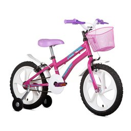 Bicicleta Infantil Aro 16 Tina Com Cesta Rosa Houston Bike - 2