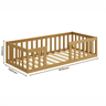 Cama Montessoriana Solteiro:nogueira - 2
