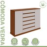Cômoda 2 Portas 7 Gavetas 3 Prateleiras Vedra - 3