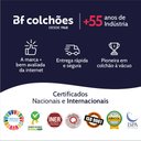 Ver imagem 4 de Cama Box Queen Colchão Molas Ensacadas Pillow Top Extra Conforto 158x198 Premium Sleep Bf Colchões