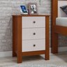 Mesa de Cabeceira 3 Gavetas Maggiore New - 2