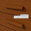 Ver imagem 6 de Cômoda 4 Gavetas 88 X 97,5cm Baião