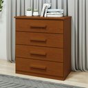 Ver imagem 2 de Cômoda 4 Gavetas 88 X 97,5cm Baião