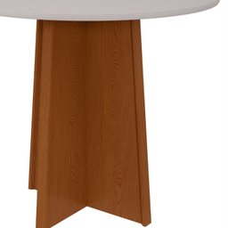 Mesa de Jantar 4 Lugares Quadrada Tampo de Vidro Celebrare - 9