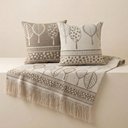 Ver imagem 2 de Kit Manta e Almofadas Decorativas para Sofá Bahamas Caramelo - Nexta Casa