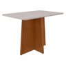 Mesa de Jantar 120x80cm Tampo Mdf/vidro Celebrare - 11