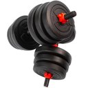 Ver imagem 3 de Halter Anilha Barra Kettlebell Kit Musculação 6 em 1 - 40kg Yangfit