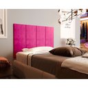 Ver imagem 1 de Cabeceira Cama Solteiro 0,90 Million Rosa