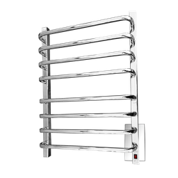 Toalheiro Térmico Grande Cromado 220v Fio Oculto Direito - 1