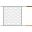 Ver imagem 1 de Grelha Tramontina em Aço Inox com Cabo de Madeira 83,5 X 45 Cm