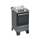 Ver imagem 2 de Fogão 4 Bocas Atlas Agile Up Automático Mesa Inox Titanium Bivolt