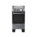 Ver imagem 1 de Fogão 4 Bocas Atlas Agile Up Automático Mesa Inox Titanium Bivolt