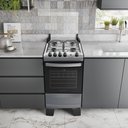 Ver imagem 6 de Fogão 4 Bocas Atlas Agile Up Automático Mesa Inox Titanium Bivolt