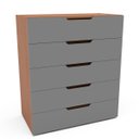 Ver imagem 3 de Cômoda 5 Gavetas 90cm Madri Politorno Móveis