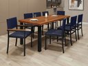 Ver imagem 2 de Conjunto Mesa 8 Cadeiras para Área Externa Madri Paonanda