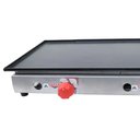 Ver imagem 7 de Kit Lanchonete Mesa de Manipulação 100x55cm + Fritadeira a Gás 2 Cuba + Chapa a Gás 90cm