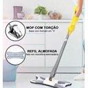 Ver imagem 5 de Rodo Mop Esfregão Xmop Giratório Lava e Seca com Torção