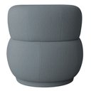 Ver mais imagens de Poltrona Orgânica Aisha Base Fixa Bouclé Azul Claro - Nexta Casa