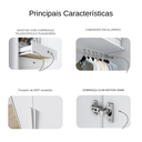 Ver imagem 6 de Guarda Roupa Modulado Safira 009 em Mdf com 5 Portas e 6 Gavetas Una Mobília