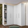 Guarda Roupa Modulado Safira 009 em Mdf com 5 Portas e 6 Gavetas - 1