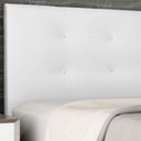 Ver imagem 5 de Cabeceira Estofada Cama Casal 140 Cm Corino Branco