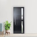 Ver imagem 1 de Porta de Aluminio Seteira 210x100cm Linha Premium Lux-esquadrias