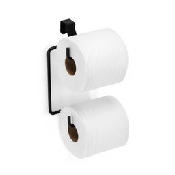 Porta Rolo Duplo Preto Caixa Acoplada - Arthi - 1