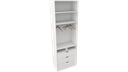 Ver imagem 4 de Armário Misto M21 Gaveta Arara Roupeiro 100% Mdf Vetorial Móveis