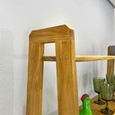 Ver imagem 3 de Estante de Madeira Pinus Linea Ample a 6 Prateleiras 100cm Marrom Artfactory Design