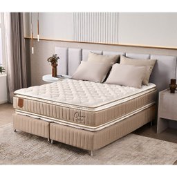 Colchão Queen Size 158x198x32 Prorelax Ouro Molas Ensacadas Pillow Top Viscoelástico Double Face - 6