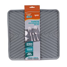 Tapete Escorredor de Louças Grande Silicone Bar Resistente - 4