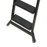 Escada de Aço Carbono 5 Degraus Antiderrapante Preto - 3