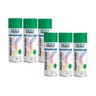 Kit 6 Tintas Acrílica Spray Verde Tekbond 350ml - 1