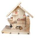 Ver imagem 1 de Quadro Decorativo Rustico de Madeira Porta Chaves