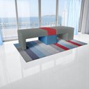 Ver imagem 2 de Poltrona Cama Cx_nu que Se Transforma em Sofá Cama de Solteiro em Sued/sarja