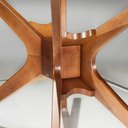 Ver imagem 2 de Base Mesa de Jantar Retangular Xs Cor Nogal 101cm - 14689