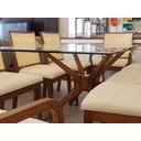 Ver mais imagens de Base Mesa de Jantar Retangular Xs Cor Nogal 101cm - 14689