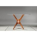 Ver imagem 3 de Base Mesa de Jantar Retangular Xs Cor Nogal 101cm - 14689