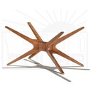 Ver imagem 1 de Base Mesa de Jantar Retangular Xs Cor Nogal 101cm - 14689