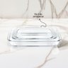 Conjunto 3 Travessas Retangulares em Vidro para Servir (1l+1,6l+2,2l) - 4