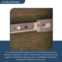 Ver imagem 7 de Armário Gabinete para Cozinha 4 Gavetas Confort Marrom/Cinamomo/Off White