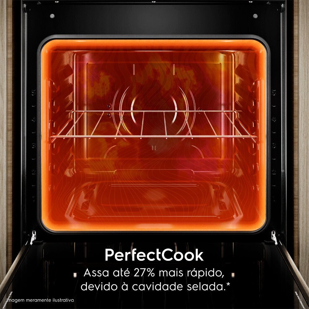 Fogão a Gás de Piso 4 Bocas Electrolux em Inox com VaporBake - FE4IS - 7
