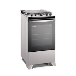 Fogão a Gás de Piso 4 Bocas Electrolux em Inox com VaporBake - FE4IS - 3