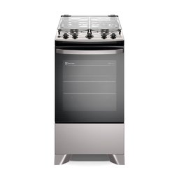 Fogão a Gás de Piso 4 Bocas Electrolux em Inox com VaporBake - FE4IS - 1