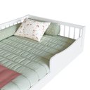 Ver imagem 5 de Cama Infantil Montessoriana Solteiro em MDP Branco Yescasa
