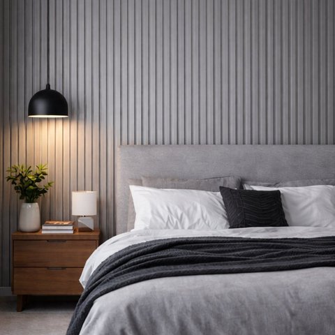 Ripado Rp1 10cm Super Wpc Cimento Ecovale - 2,85 Metros