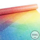 Ver imagem 2 de Saldão - Adesivo Para Vidro Box Banheiro Jateado Decorado Prisma Prova D'Agua 0,60x2,00m TaColado.