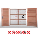 Ver imagem 3 de Tela Mosquiteira 1 X 1,5 Metros Proteção Anti Dengue, Moscas